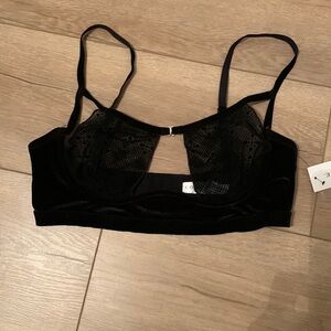 Black Cutout Bralette